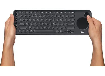 Teclado Logitech K600 TV Inalámbrico | Touchpad Integrado | Bluetooth & USB | Inglés