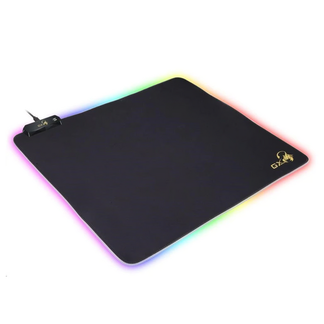 Mouse Pad Genius GX-Pad 260S RGB | Superficie XL | Iluminación RGB | Base Antideslizante | USB