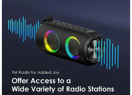 Parlante RGB Oraimo Rover | 12W | Bluetooth | IPX5 | OBS-53D