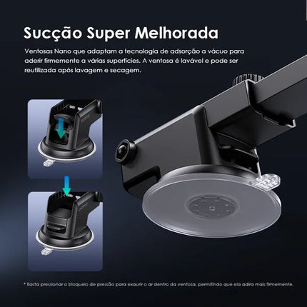 Soporte de Celular para Carro Oraimo Hydra 3 | Compatible 55-85 mm | Capacidad 163g | OCM-12
