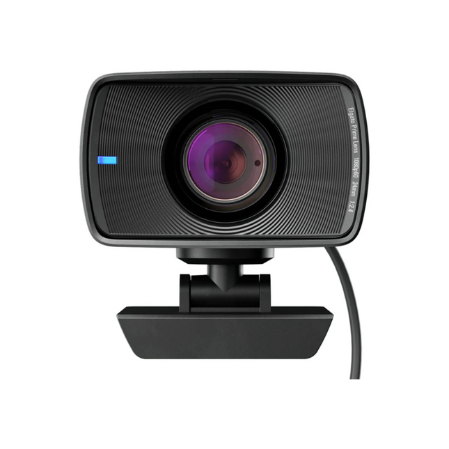 Cámara Web Elgato Facecam 1080p | 60 FPS | Lente de Alta Calidad | Enfoque Automático | Color Negro