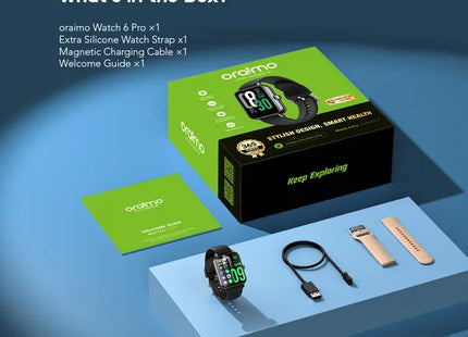 Oraimo Smartwatch Watch 6 Pro 1.69" dorado, OSW-807S