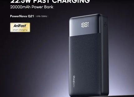 Oraimo Power bank PowerNova Q21 20000 mAh negro, OPB-7200Q