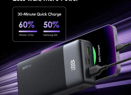 Oraimo Power bank PowerNova Q21 20000 mAh negro, OPB-7200Q