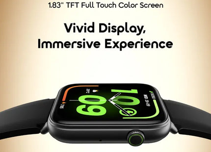 Oraimo Smartwatch Watch 6N pantalla 1.83" negro, OSW-8000N