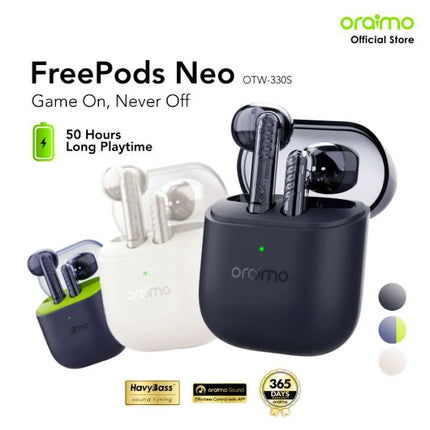 Audífono Oraimo FreePods Neo | Inalámbrico Bluetooth | IPX4 | OTW-330S