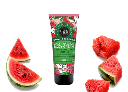 Organic Shop Crema corporal hidratante sandía 150 ml