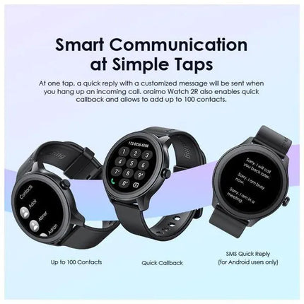 Smartwatch Oraimo Watch 2R | OSW-30 | Bluetooth | Monitoreo de Salud