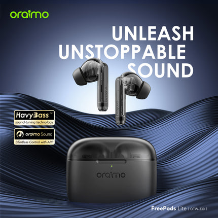 Audífono Oraimo FreePods Lite | Inalámbrico Bluetooth | IPX4 | OTW-330
