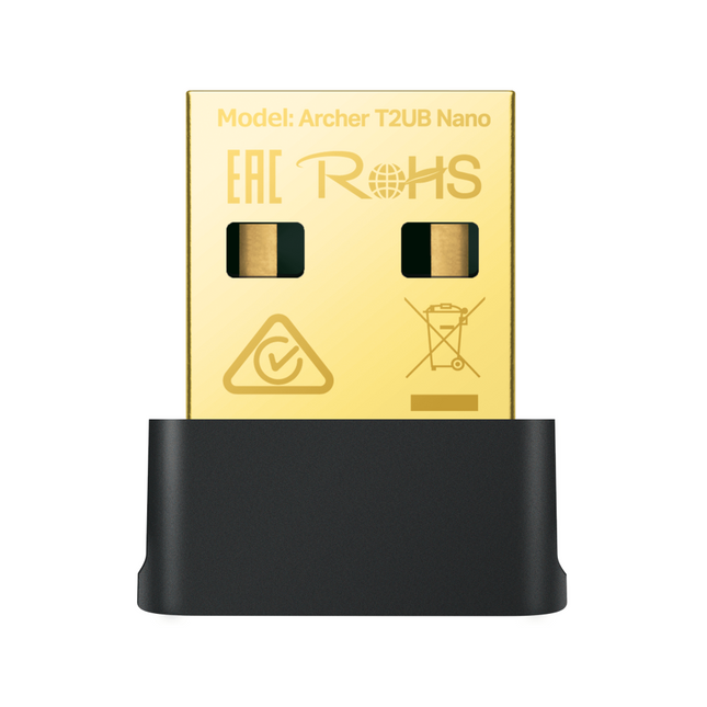 Adaptador USB AC600 Nano TP-Link, Archer T2UB Nano