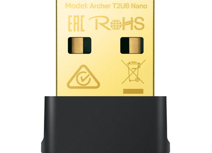 Adaptador USB AC600 TP-Link, Archer T2UB Nano