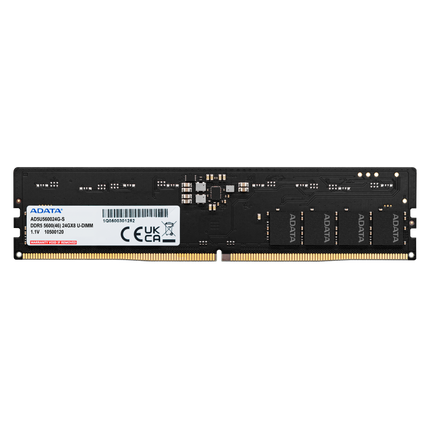 Memoria RAM ADATA Premier | 16GB | DDR5 5600MHz | 5V | AD5U560016G-S