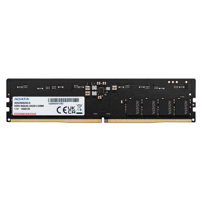 Memoria RAM ADATA Premier | 16GB | DDR5 5600MHz | 5V | AD5U560016G-S