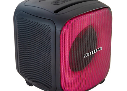 AIWA AWAB81 parlante portátil Bluetooth panel de controles