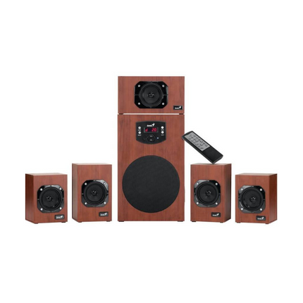 Sistema de Sonido 5.1 Genius RS2 SWHF5.1 4600 | 120W RMS | Bluetooth | Control Remoto