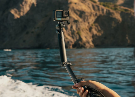 GoPro 3-Way 2.0 articulación 360 grados detalle mecanismo rotación