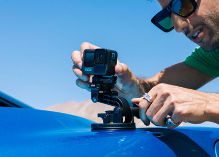 Soporte GoPro con base de apertura rápida desmontable