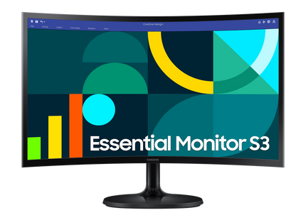 Samsung monitor LED curvo 24"     LS24D366GANXZA