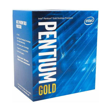 Procesador Intel Pentium Gold G6405 | 10ª Gen | 4.1 GHz | 2 Núcleos | 4MB Caché | LGA 1200