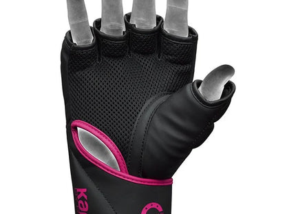 RDX Guantes MMA de Grappling Rosados, F6 Kara