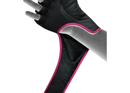 RDX Guantes MMA de Grappling Rosados, F6 Kara