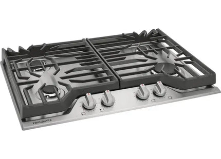 Frigidaire plantilla de gas 30 empotrable 4 quemadores FCCG3027AS