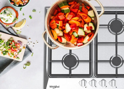 Plantilla de Gas Frigidaire FTGY24R0EMS | 24” | 4 Quemadores | Vidrio Empotrable | Acero Inoxidable