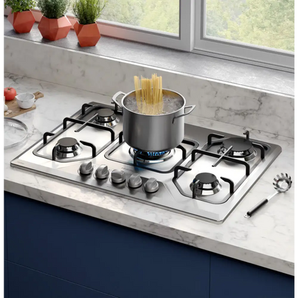 Plantilla de Gas Frigidaire FTGC3050XS | 30” | 5 Quemadores | Empotrable | Acero Inoxidable