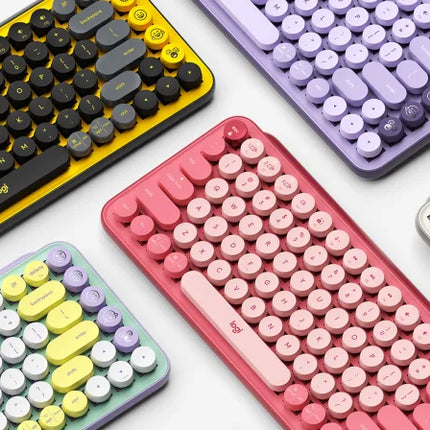Teclado Logitech POP Keys 65% Mecánico | Inalámbrico Bluetooth | Español
