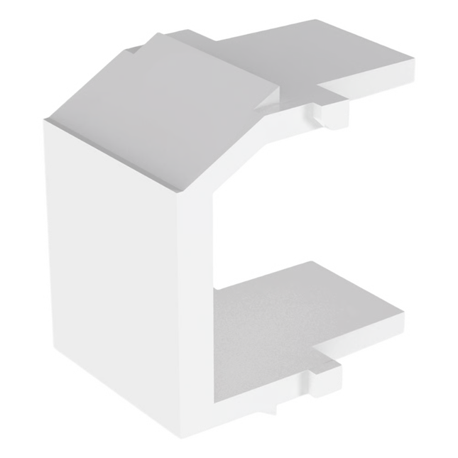 NKBMWH-X - PANDUIT NETKEY MODULO TAPACIEGA BLANCO