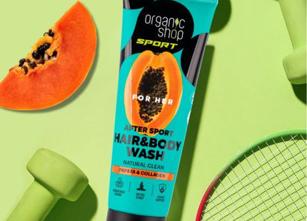 Organic Shop Sport Gel 2 en 1 Para Ella 200 ml, 266410