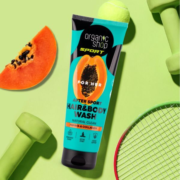 Organic Shop Sport Gel 2 en 1 Para Ella 200 ml, 266410