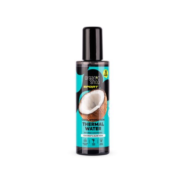 Organic Shop Sport Agua Termal Coco y Aloe 200 ml, 266441
