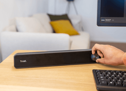 Trust Barra de Sonido Arys para PC Negro, 22946