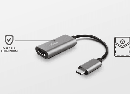 Empaque original del Trust Dalyx USB-C HDMI adapter 23774