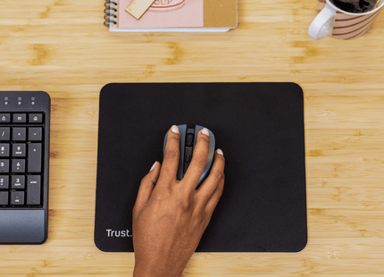 Mouse Pad Trust Tamaño M  Negro, 24193