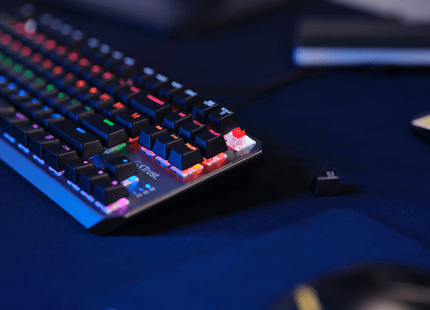 Teclado Trust GXT 834 Callaz Mecánico Gaming en Español, 24407