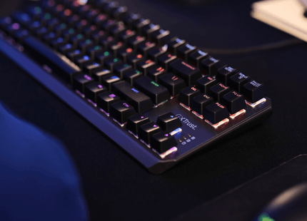 Teclado Trust GXT 834 Callaz Mecánico Gaming en Español, 24407