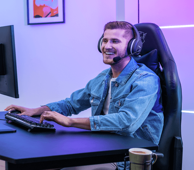 Headset Gaming Trust Thian GXT 391 Inalámbricos Negro, 24502