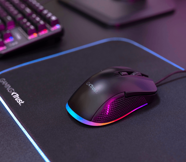 Mouse Trust GXT 922 Ybar Gaming LED RGB Negro, 24729