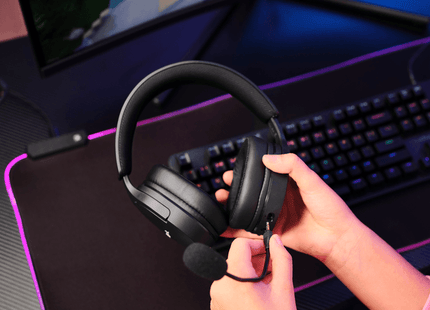 Trust GXT 491 Fayzo gaming micrófono flexible detalle close-up