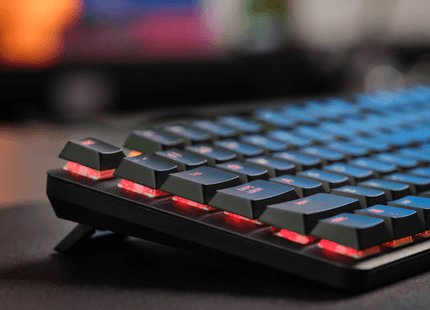 Teclado Trust GXT 866 Torix Premium Mecánico Gaming en Inglés, 24910