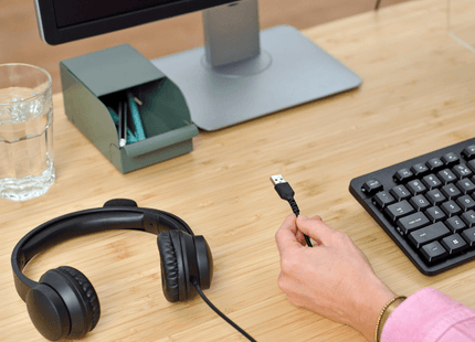 Trust headset supraaurales USB PC almohadillas y diadema ajustable - 25088