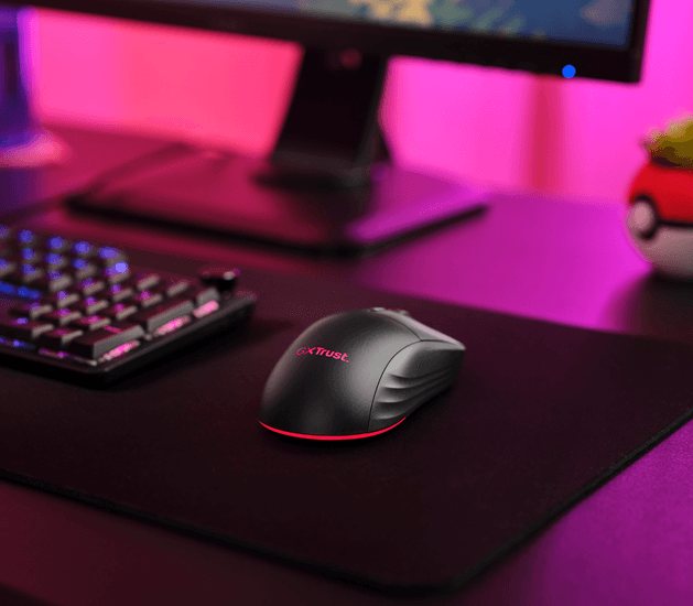 Mouse Trust GXT 927 Redex+ Gaming Inalámbrico Negro, 25127