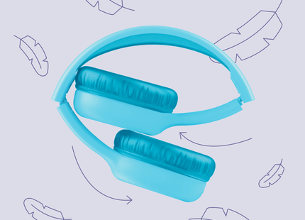 Auriculares Bluetooth Trust Nouna vista lateral mostrando micrófono integrado
