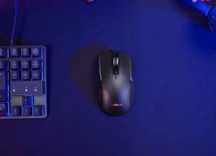 Mouse Trust GXT 931 Ybar gaming inalámbrico vista lateral derecha