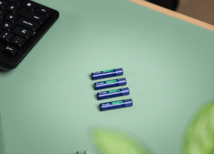 Pilas Trust AAA Recargables USB-C Azul (4-Pack), 25671