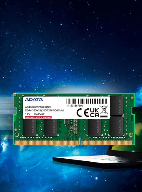Memoria RAM ADATA Premier | 8GB | DDR4 3200MHz | AD4S32008G22-SGN