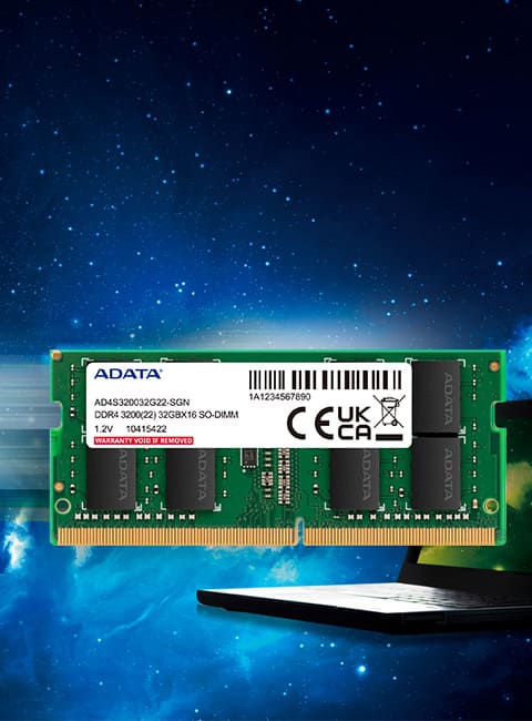 Memoria RAM ADATA Premier | 8GB | DDR4 3200MHz | AD4S32008G22-SGN