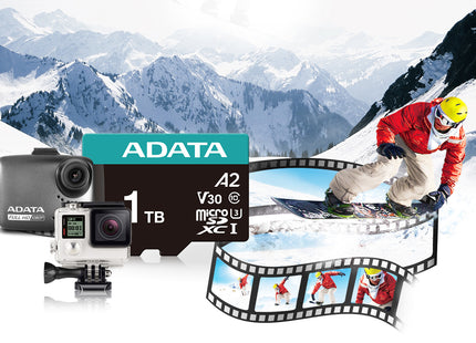 Memoria Micro SD ADATA | 1TB | UHS-I | V30 | A2 | Clase 10